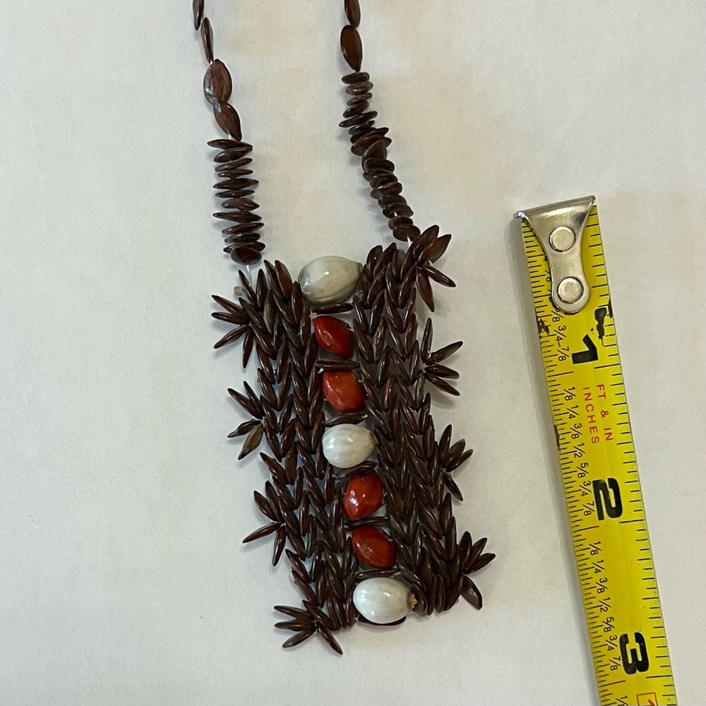 Vintage, seed necklace